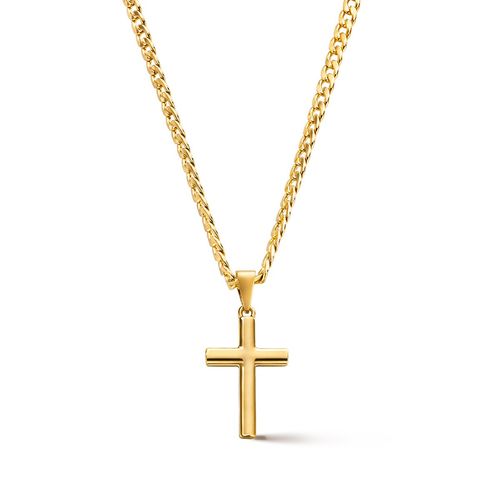 Cadena Gold Cross