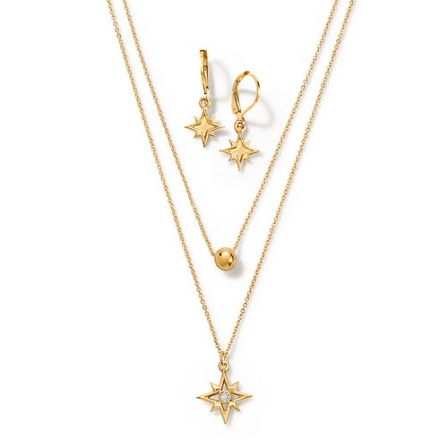 Estuche Collar + Aretes Star Falls Glam