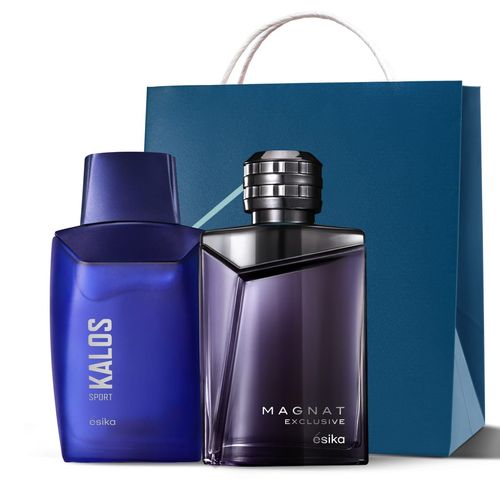 Set Perfume de Hombre Magnat Exclusive + Kalos Sport