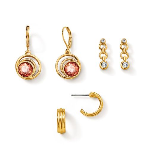 Estuche de Aretes x3 Shine Circle