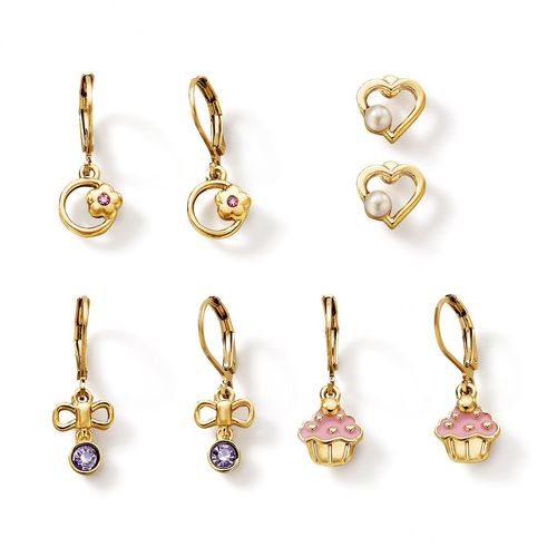 Estuche de Aretes x4 Muffin Teddy