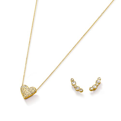 Estuche Collar + Aretes Shine Love