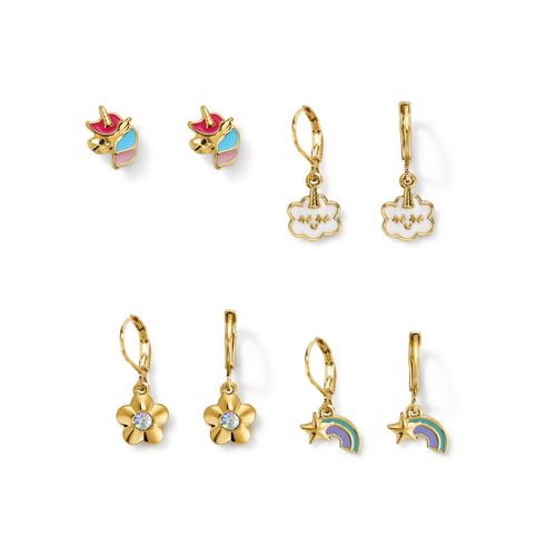 Estuche de Aretes x4 Unicorn Fun